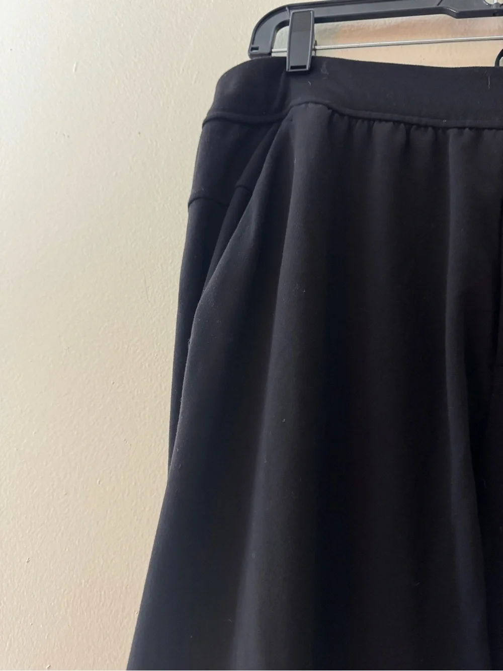 lululemon athletica Women's Black Wide-Leg Pants